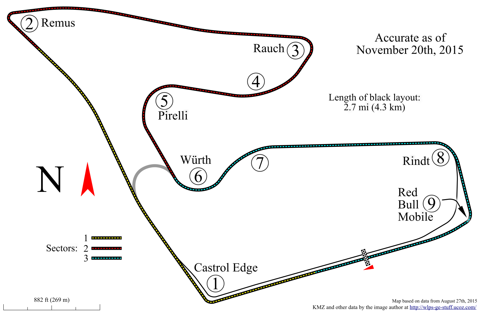Red Bull Ring as of 2015 (formerly A1 Ring)